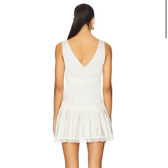 Free People In This Groove Mini Slip in Tofu/Sand - Picture 4 of 7